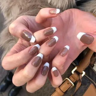 ロング カラー ヘアアレンジ キッズ ネイル マツエク・マツパ 福田 加奈のネイルデザイン