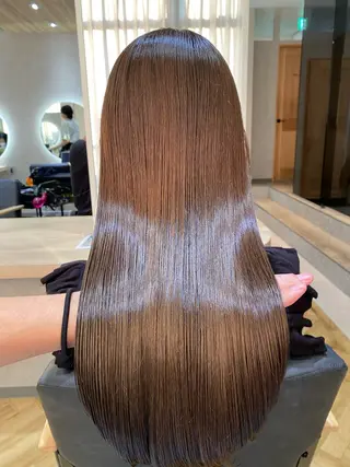 セミロング 中村一樹/髪質改善/ 艶髪/艶カラー/美髪のヘアスタイル