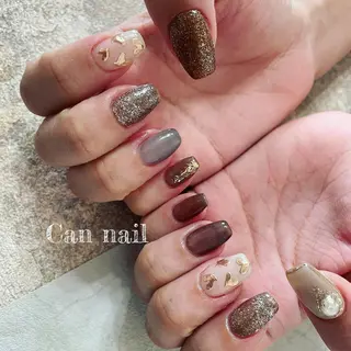 ミディアム ネイル Parfum パルファンのネイルデザイン