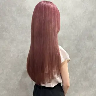 ロング 鈴木 美穂のヘアスタイル