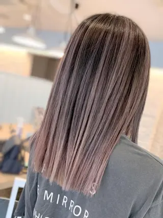 セミロング BLUE Hair&Life所属・菊地 良太のヘアスタイル