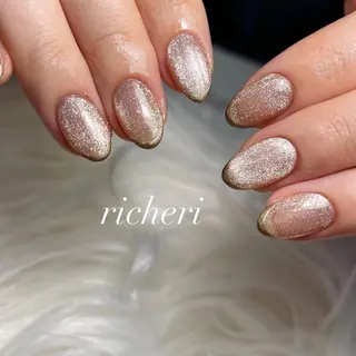 ミディアム ネイル richeri beautyのネイルデザイン