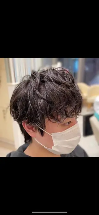 パーマ メンズ メンズ縮毛矯正 ♠️店長下平隼人のヘアスタイル