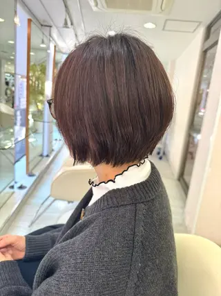 ショート カラー チーフデザイナー 西川凌史のヘアスタイル