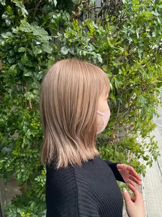 ミディアム 畠 悠也のヘアスタイル