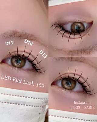 マツエク・マツパ IRIS. sarieのマツエク・マツパデザイン