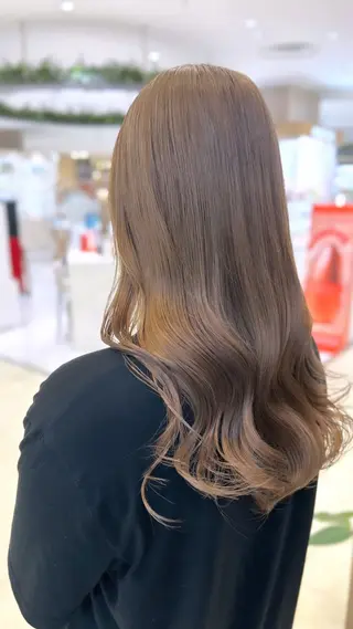 ロング カラー 似合わせカラー/艶 髪質改善/ヨシザキのヘアスタイル