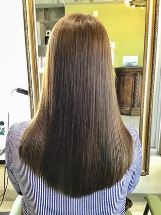 ロング エイジングケア特化 サーカス/育毛/スパのヘアスタイル