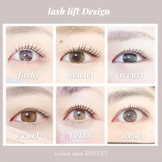 マツエク・マツパ REFLET ルフレのマツエク・マツパデザイン