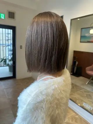 ショート カラー ナナカ/似合わせ/透 明感名駅美女創り職人のヘアスタイル