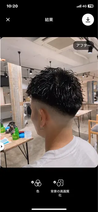 メンズ メンズパーマ 特化/中川拓也のヘアスタイル