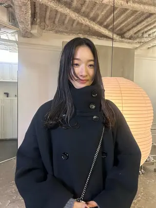 ロング CACHE'所属・中谷 友莉花のヘアスタイル