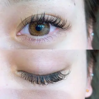 マツエク・マツパ mili吉祥寺店【ミリ】まつげパーマ/パリジェンヌ/LEDエクステ/バインドロック所属・mili 🧸kinaのマツエク・マツパデザイン