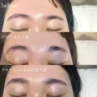 アイブロウ Lowen kahoのマツエク・マツパデザイン