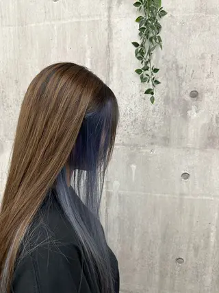 ロング 森本 倭のヘアスタイル