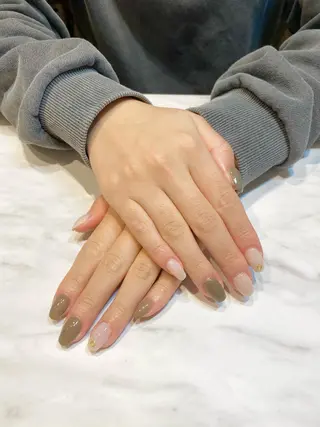 ネイル 京都レイヤーカット/ 縮毛矯正/羽柴りくのヘアスタイル