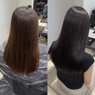 ロング カラー ✨大人韓国レイヤー ✨吉原 潤✨のヘアスタイル