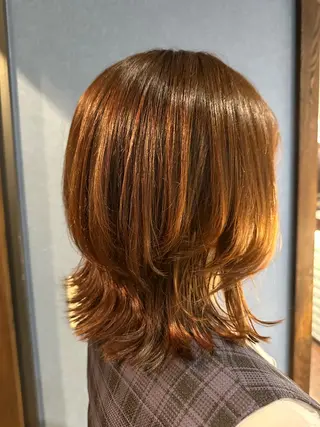 ミディアム カラー 🎀Kubu🍀 Natsumu🎀のヘアスタイル