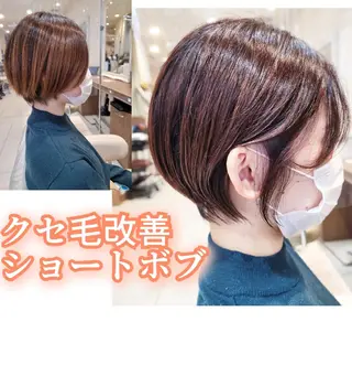ショート 村岡【店長】 【骨格矯正ショート】のヘアスタイル