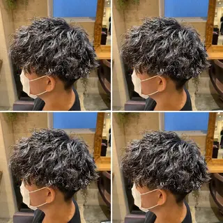 メンズ 👑メンズパーマ特化 店長望月謙二郎👑のヘアスタイル