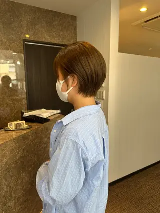 ショート 村田 菜摘のヘアスタイル