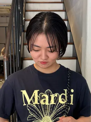 ショート 福岡 奈砂のヘアスタイル