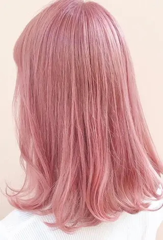 ロング カラー パーマ ヘアアレンジ Device ディバイスのヘアスタイル