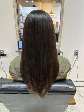 セミロング カラー kaminote所属・福西 晃希のヘアスタイル