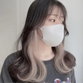 セミロング カラー パーマ ヘアアレンジ メンズ キッズ ネイル マツエク・マツパ アイブロウ nico TOKYO 渋谷所属・ブリーチ ハイトーン 特化🌈フジタハルキのヘアスタイル