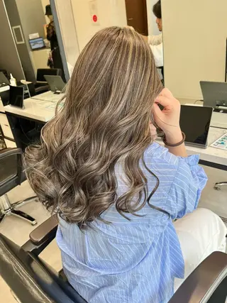 ロング カラー ハイライト/ショート /ボブ/RYOHEIのヘアスタイル