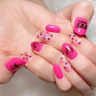 ネイル 山下 アップネイルのネイルデザイン