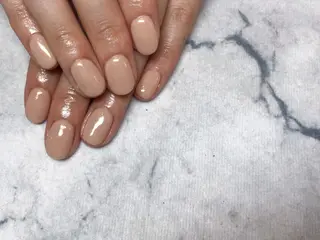 ネイル ネイルリボン 受付スタッフのネイルデザイン