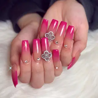 ロング ネイル nail salon azuのネイルデザイン