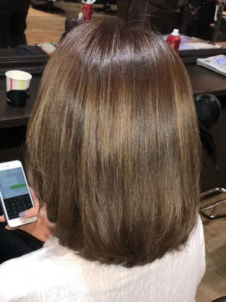 ミディアム Agu hair Lazuli所属・松本 マサシのヘアスタイル