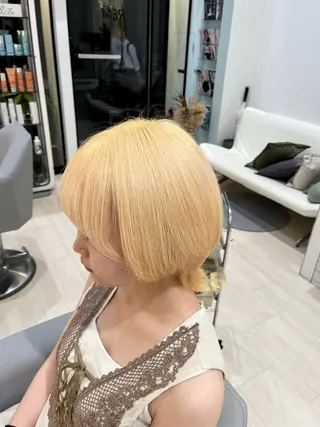 ミディアム カラー R u i /透明感カラーのヘアスタイル
