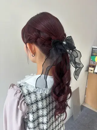 ヘアアレンジ カット・カラー モデル募集中🎀ゆらのヘアスタイル