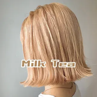 ショート カラー 銀座/メンズ特化/ ハイトーン/KANのヘアスタイル