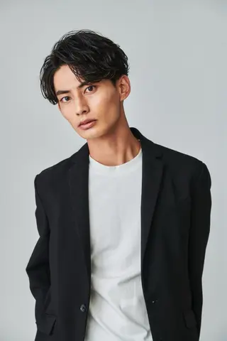 ショート パーマ 池袋センターパート No.1 裕大のヘアスタイル