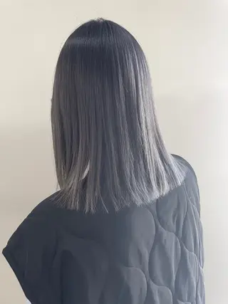 ミディアム 三浦 瑠璃のヘアスタイル