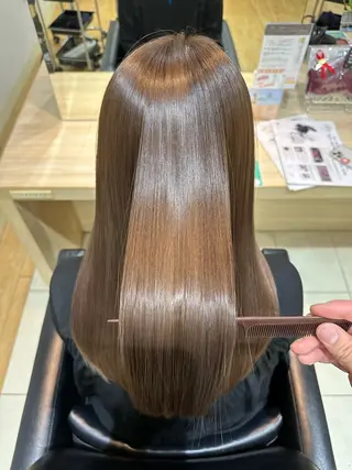 ロング KO コウ 【SARA 新宮店】のヘアスタイル