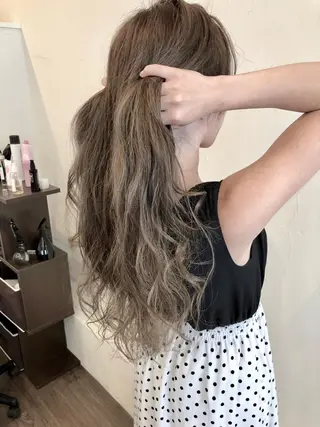 ロング カラー Hair make VERDA所属・宮下 耕平のヘアスタイル