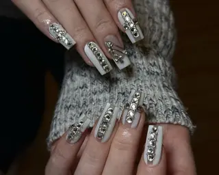 ネイル By moonネイル 🌷ワンホン/韓国風のネイルデザイン