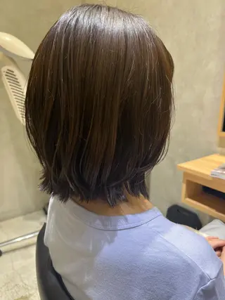 ミディアム 斎藤　柚姫 sibell🌿のヘアスタイル