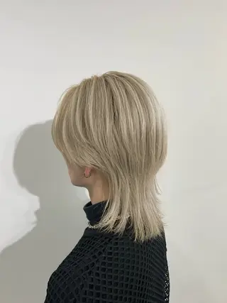 カラー メンズ ブリーチカラー 🎀ヒナ/トモカ🎀のヘアスタイル