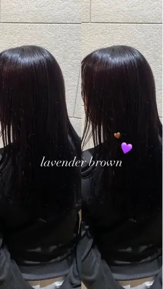 ロング act湘南台所属・艶髪/韓国カラー 🇰🇷/ことねのヘアスタイル