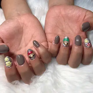 ネイル 西岡 杏のネイルデザイン