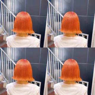 ミディアム カラー レイヤー×髪質改善 マネージャー安藤光司のヘアスタイル