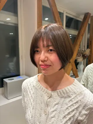 ショート しまうち まいのヘアスタイル