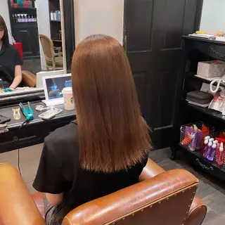 ロング カラー tsumugi / ワンカラーのヘアスタイル