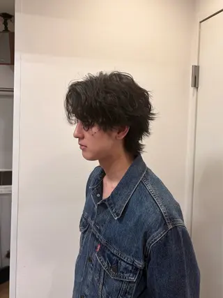 メンズ yuu モデル募集のヘアスタイル